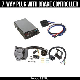 Reese RV 7Way + Brake Control For 87-97 F-150 250 350 F-Super Duty 97 Heavy Duty