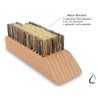Hiking Shoe Brush with Fibre Natural Bristles, Ideal for Travelling,