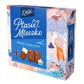 E.Wedel Bird's Milk Creamy Polish Candy 340g - Indulge in Creamy Delight with this Gourmet European Confection