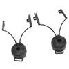 2PCS Headset Helmet Adapter Nylon Helmet Arc Rail Suspension Headset