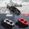 S.fields.inc Wide Foot Pegs Bike Step Mount Off-Road Motorcycle Universal
