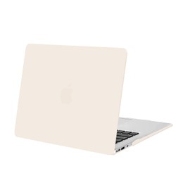 MOSISO Compatible with MacBook Air 13 inch Case Older Version (Models: A1466/A1369, 2010-2017 Release), Protective Plastic Hard Shell Cover Case, Beige