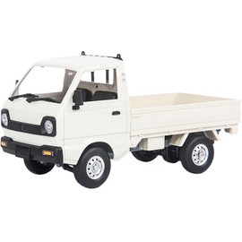 DOBYE WPL D12 1/10 RC Kei Truck, 2.4G RC Car Remote Control Off Road RC Crawler with Proportional Throttles Steering 260 Motor Rear Drive Hobby Grade RC Drift Car for Adult RTF Toy Vehicle