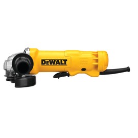 DEWALT Angle Grinder, 4.5 Inch, 11 Amp, 11,000 rpm, With Paddle Switch, Ergonomic Compact Design Grinder Tool (DWE402)