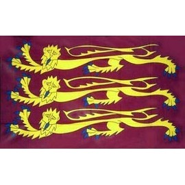 5ft x 3ft Old Historic England Richard Lionheart Material Flag