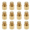 OTOTEC 12Pcs Dart Weights 9x5x5.8mm 1 Grams Brass Dart Weights