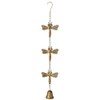 Midwest-CBK Patina Gold Dragonfly Wind Bell Chime
