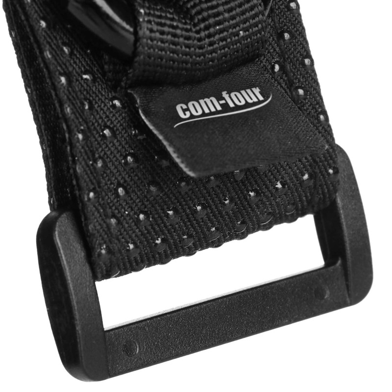 com-four® 2 x Pram Hooks with Non-Slip Rubber Nubs for