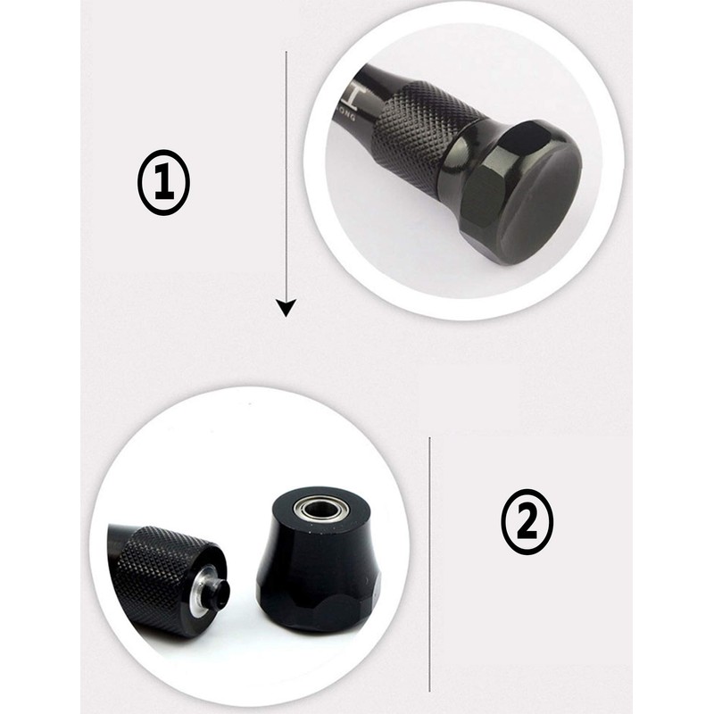 DXIA 31 Pieces Pin Vise Hand Drill Bits, Hobby Drill