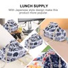 ledmomo Lunch Bag for Kids, Double Layer, Thick, Japanese Style,