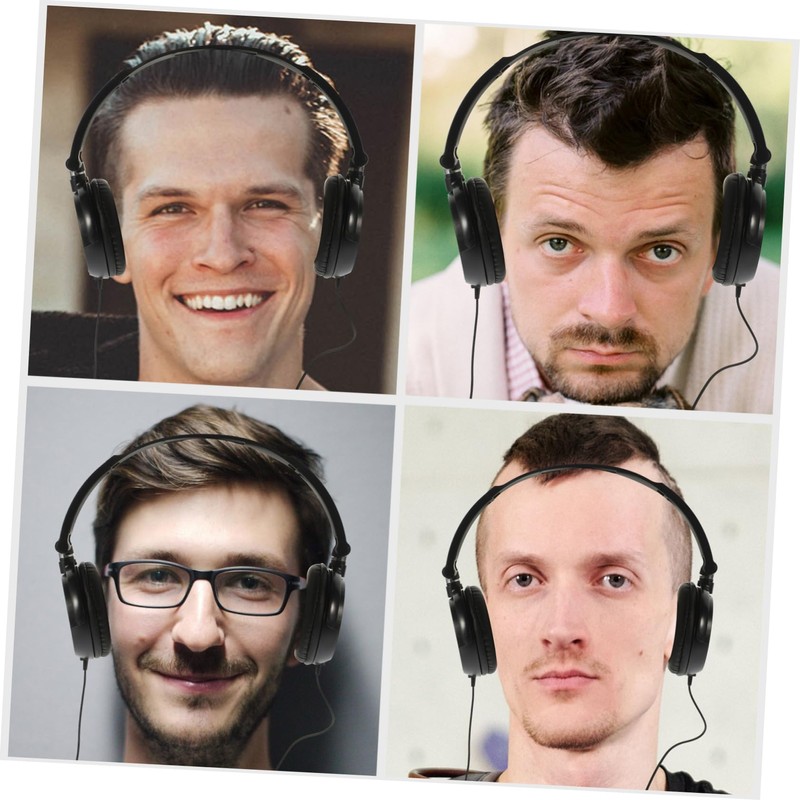 TEHAUX Lightweight Foldable Over Ear Headphones with Microphone Volume Control