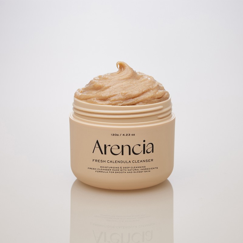 Arencia Fresh Cleanser 120g 3 types (Calendula/Rice/Black) / 아렌시아 프레시