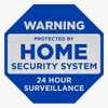 Home Security System Sign Vinyl Sticker Waterproof Bumper Sticker Laptop