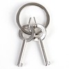 Vulcanforce Solid Steel Universal Handcuff Keys 2-Pack – Professional Law