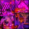 INGEQUIS Guirnalda de Luces Solar Halloween 10M de 100LEDs con