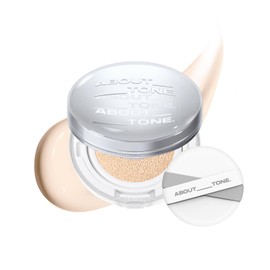 ABOUT TONE Skin Layer Fit Cushion (21 WARM LIGHT, Pack of 1)