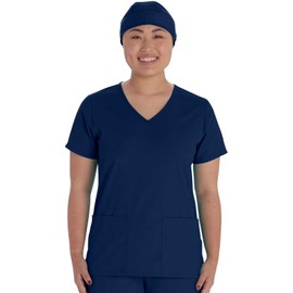 Vital Threads Men and Women Scrubs Hat, VT520, OS, Navy