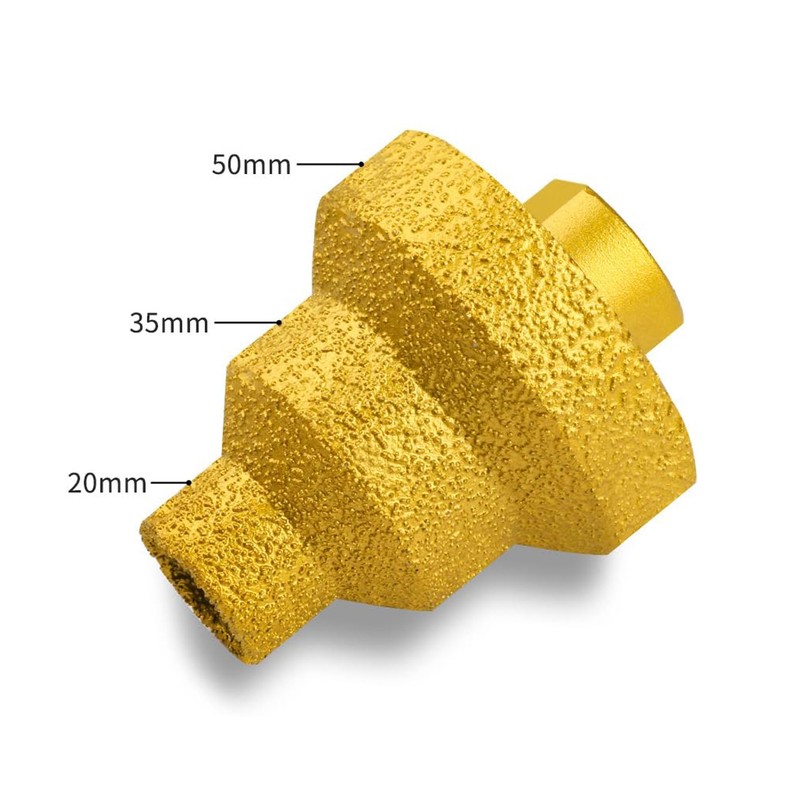 1pcs Wezxrauo Diamond Chamfer Bit for Tile, Marble & Concrete