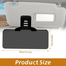 Anti-glare Sun Visor for Car, Adjustable Car Sun Visor Extender, Portable Car Visor for Safe Driving, Car Accessories for Daily, Protector