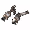 yksei-autoparts® 1 Pair Catalytic Converter For Nissan Xterra/Frontie