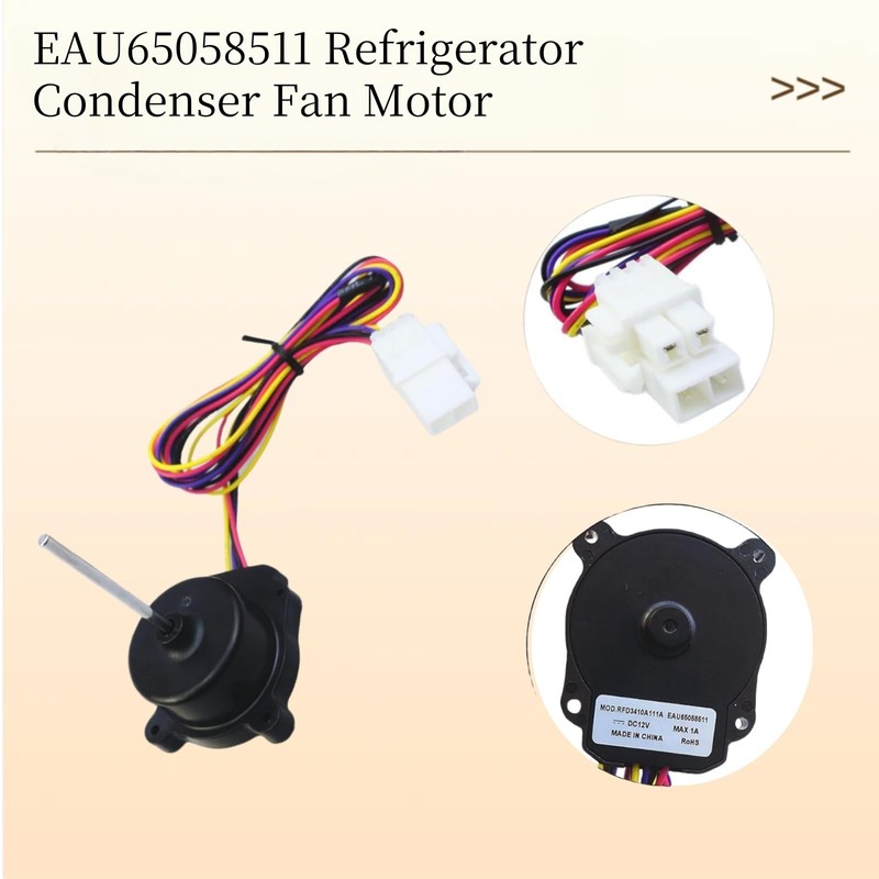 EAU65058511 Refrigerator Condenser Fan Motor Replacementfor LG Refrigerator Evaporator Fan
