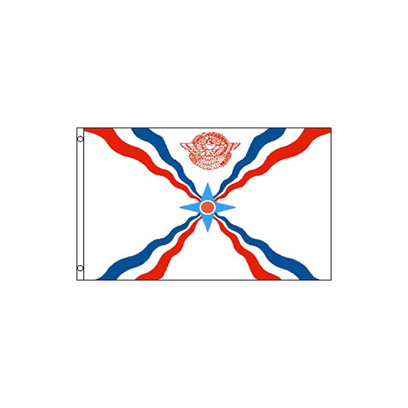 Assyrian 5'x3' (150cm x 90cm) Polyester Flag