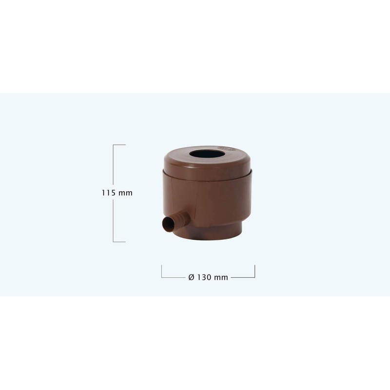 Graf Garantia Water Barrel Rain Barrel Filling System with Leaf