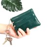 Women's Genuine Leather Coin Purse Mini Pouch Change Wallet with