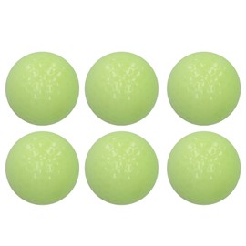 6 Pack Luminous Night Golf Balls Glow in The Dark Best Hitting Tournament Fluorescent Golf Ball Long Lasting Bright Luminous Balls Night