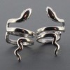 Touch Jewellery 925 Sterling Silver Snake Ear Cuffs