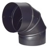 Imperial United States HDW, Black BM0014 6" Adjustable Elbow