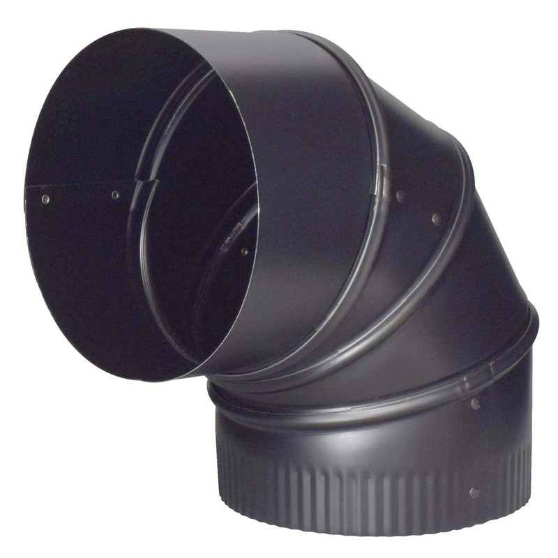 Imperial United States HDW, Black BM0014 6" Adjustable Elbow