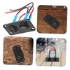 FUNOMOCYA Gang Toggle Switch Panel for Vehicle Easy to Install