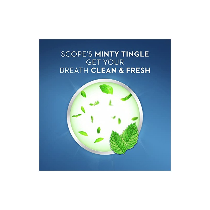 Crest Scope Classic Mouthwash Original Formula, 16.9 Fl Oz