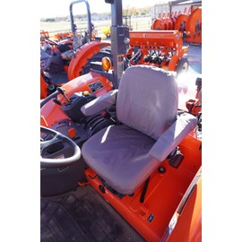 Durafit Seat Covers, KU02 Gray KUBOTA Models M5040-60/M6040-60/M7040-60/M8540-60/M9540-60,M5-91,M5-111.M6060 in Waterproof Endura.