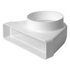 Intelmann Flat Duct Deflection Piece 90°, 220 x 55 mm