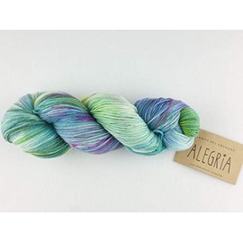 Manos Del Uruguay Alegria A9008 Orquidea, 100g, Hand Dyed Sock Yarn