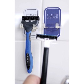 Paradec Otel OTL-40 WH Magic Sheet Shaver Holder, White, Size: Approx. W 1.7 x D 0.9 x H 2.6 inches (4.2 x 2.3 x 6.7 cm)