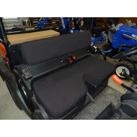 MONIRAC For Kubota RTV 400/ RTV 500 UTV Seat Covers Waterproof Black Seat Protector