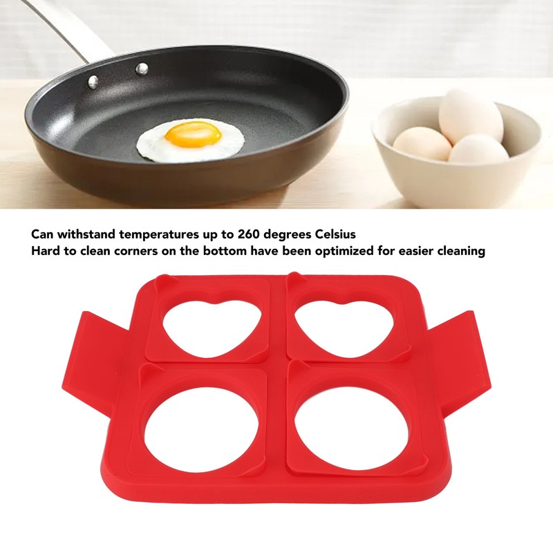 Silicone Omelette Mould Prevents Stick Removable High Temperature Resistance Safe