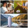 Vinsun Drinking Bottle Stainless Steel Purple 500 ml - Double-Walled