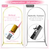 GILPWA Wedding Arch Backdrop Stand, 7.2FT Balloon Backdrop Stand Arch