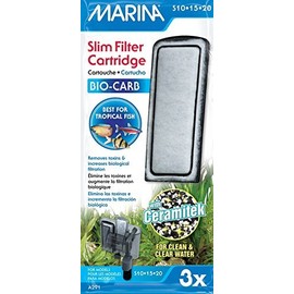 Marina (3 of Each) Slim Filter Carbon Plus Ceramic Cartridges and Zeolite Plus Ceramic Cartridges