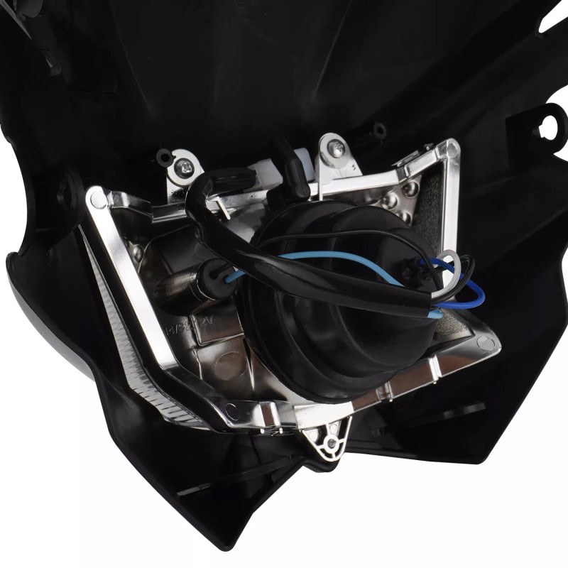 100% Dirt Bike LED Headlight, Motorcycle Head Light Universal for