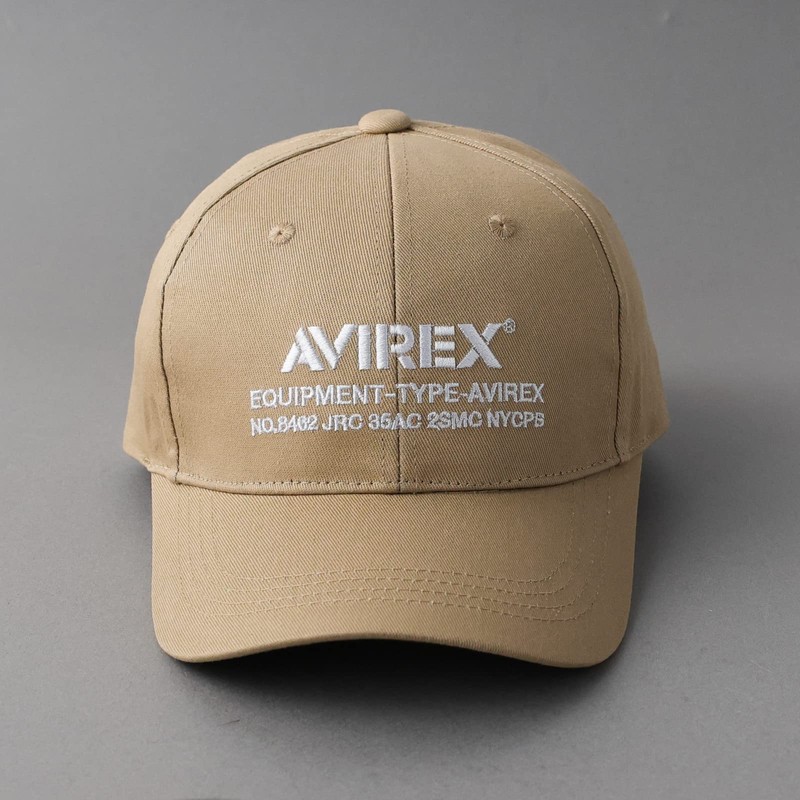 AVIREX AVIREX NUMBERING Military 6-Panel Cap Baseball Cap Hat Men's