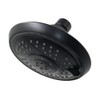 Kingston Brass KX1550 Vilbosch 5-Inch Round 5-Function ABS Shower Head