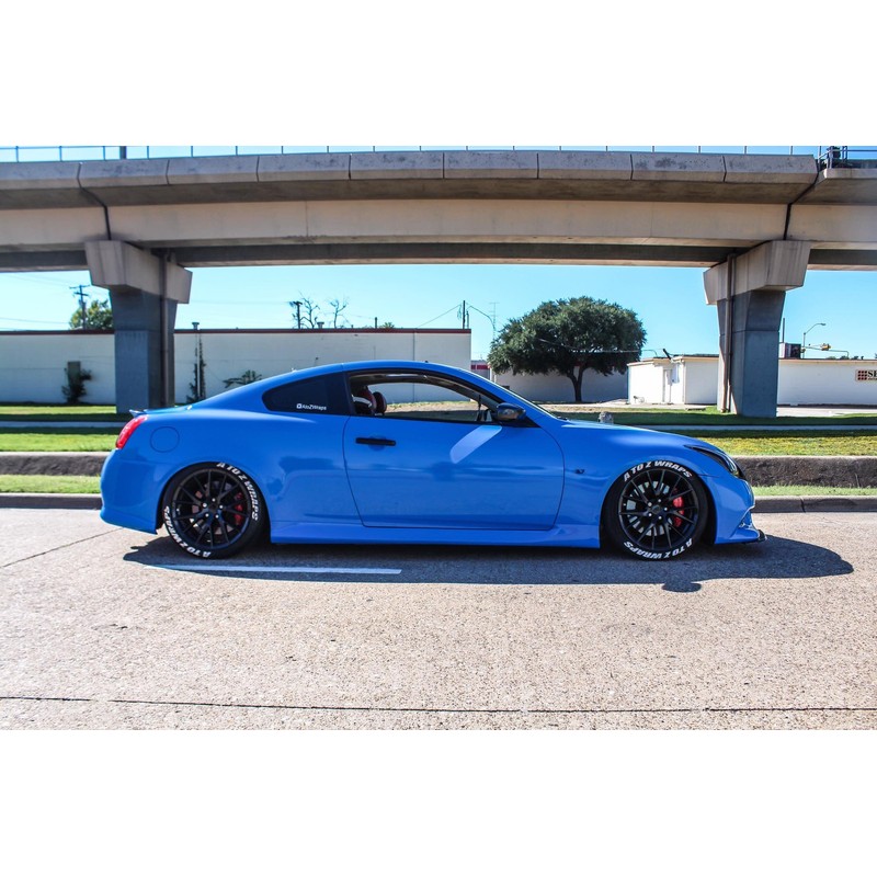 VViViD+ Smurf Blue Gloss Vinyl Car Wrap Film (6ft x