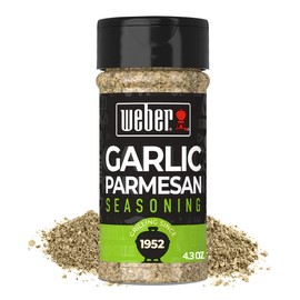 Weber Garlic Parmesan Seasoning, 4.3 oz (Pack of 6)