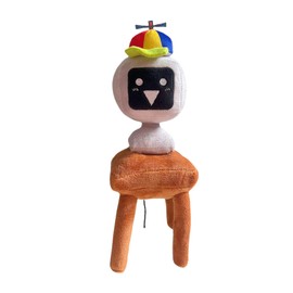 Super JAKES Sprunki Plush, Sprunki Game Plush Toys,Soft Stuffed Animal Pillow Figure Doll Christmas Birthday Gifts for Adult Kids (Brown Sprunki Plush)