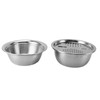 3 In 1 Colander Strainer Set Stainless Steel Rice Washing